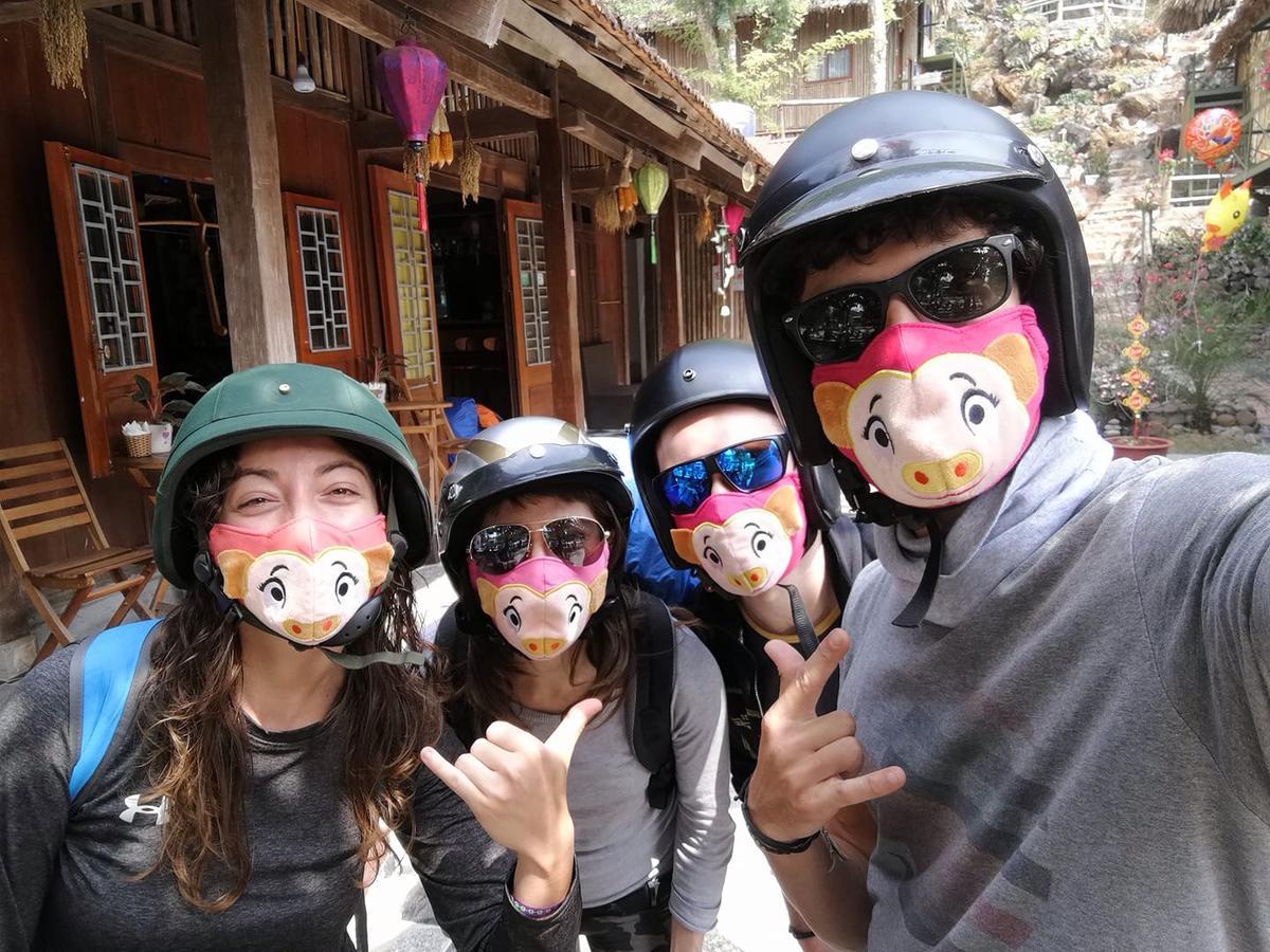 Green Hill Hostel & Tour Ha Giang Bagian luar foto