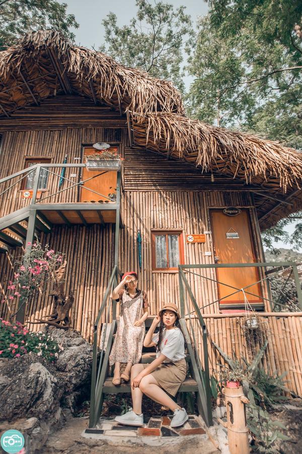 Green Hill Hostel & Tour Ha Giang Bagian luar foto